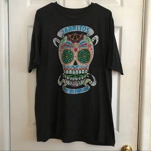 Grey men’s XL sugar skull tee